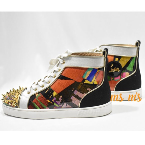 NIB Christian Louboutin Spiked High Top Sneaker main image 5